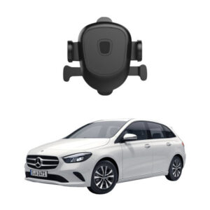 Olixar Black Spherical Air Vent Automobile Cellphone Mount for Smartphones – Appropriate with Mercedes Benz B Class (2018 and Later)