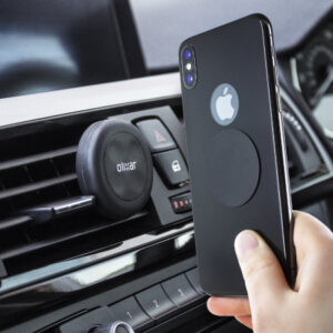 Olixar Common Smartphone Automobile Holder with Magnetic Vent Mount – Black